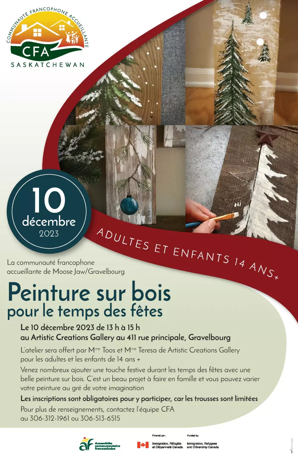 Festive Wood Painting Workshop