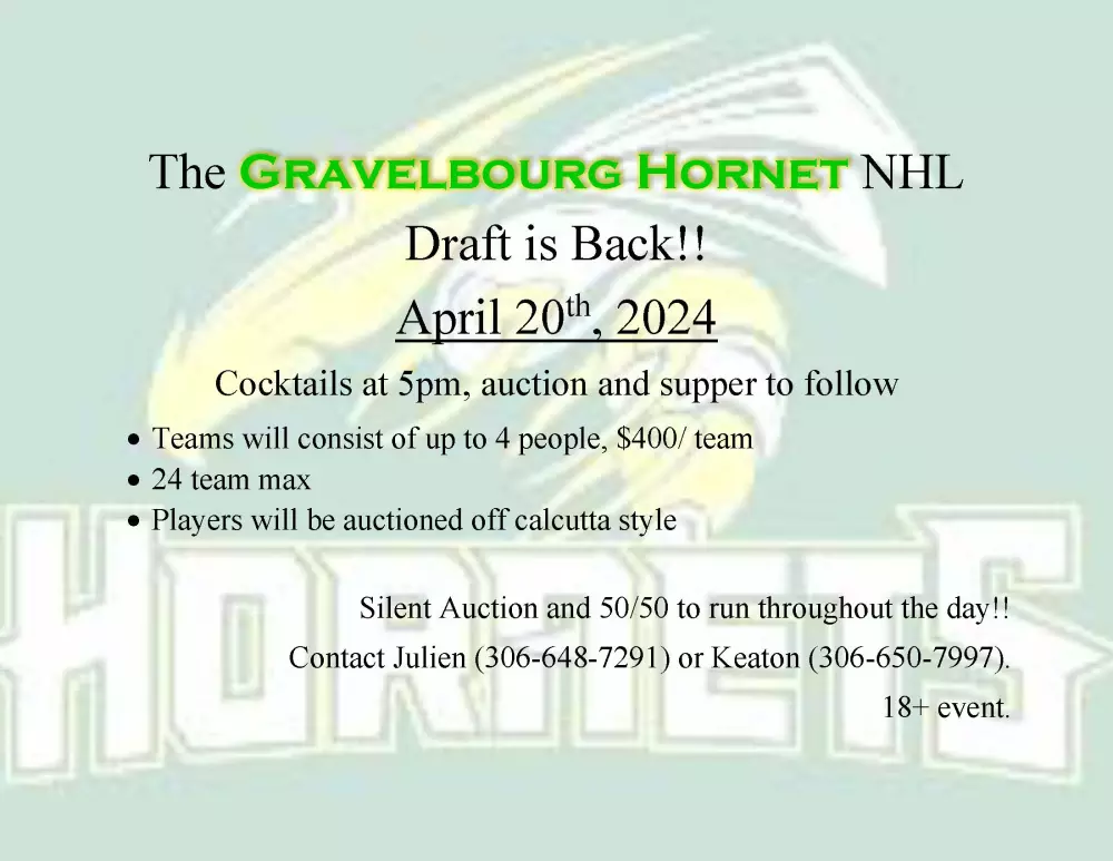 Gravelbourg Hornet NHL Draft