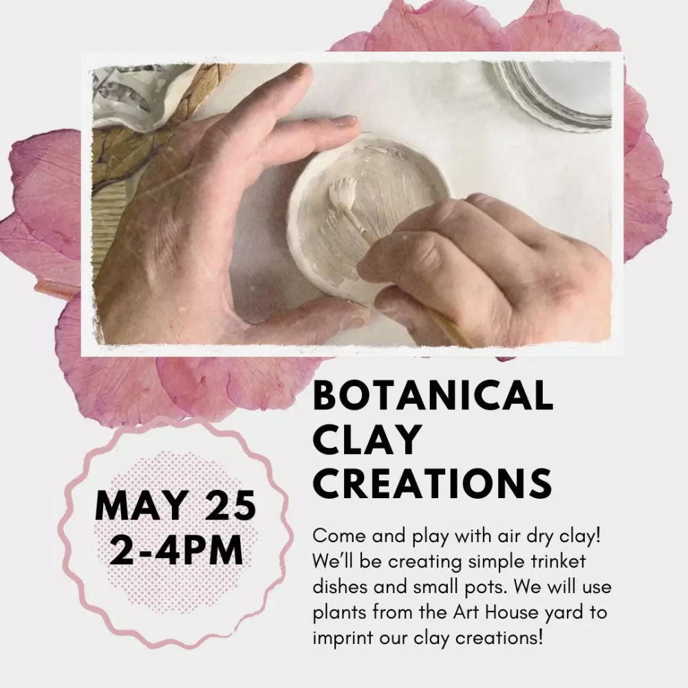 Meet Up Make Art: Botanical Clay Creations