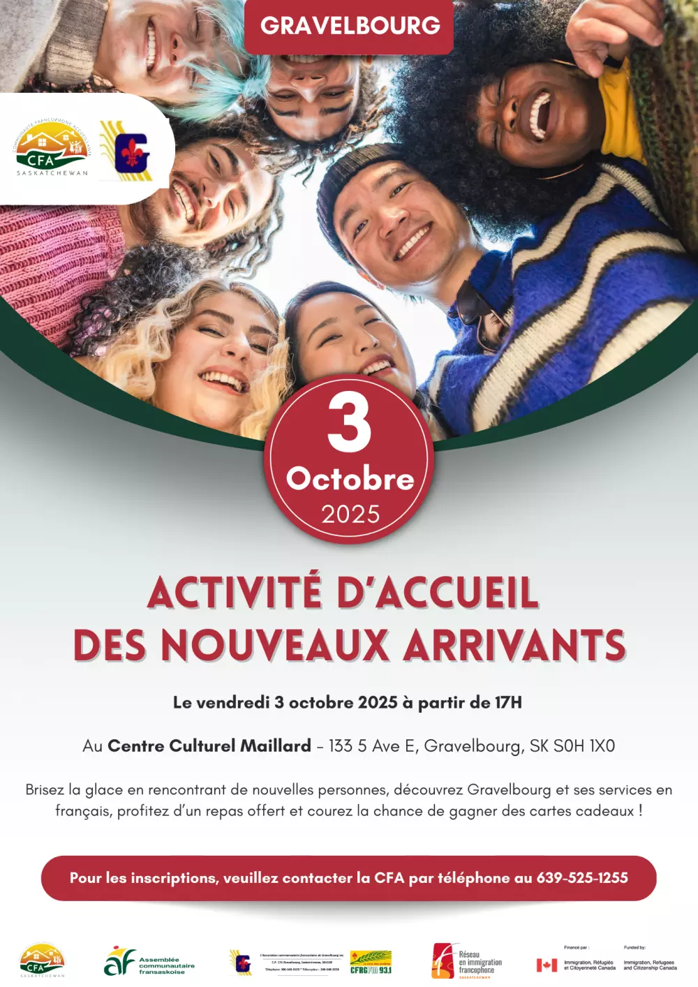 Newcomers Welcome (5 à 7)