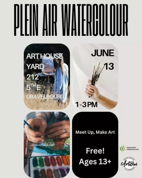 Meet Up Make Art: Plein Air Watercolour