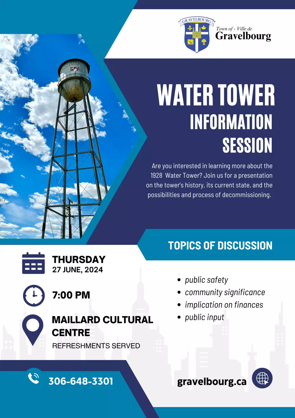 Water Tower Information Session