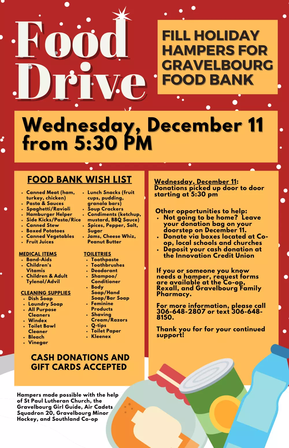 Food Bank Drive