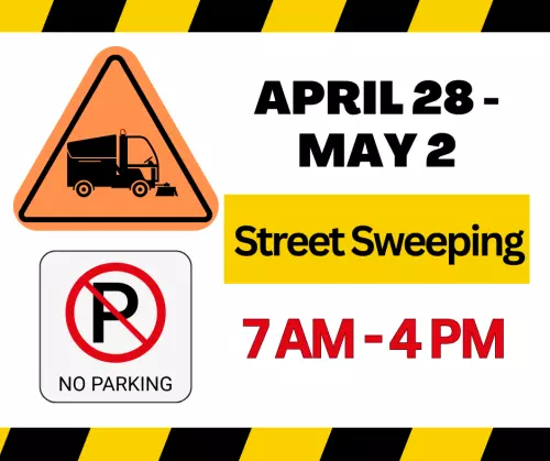 Street Sweeping April 28-May2
